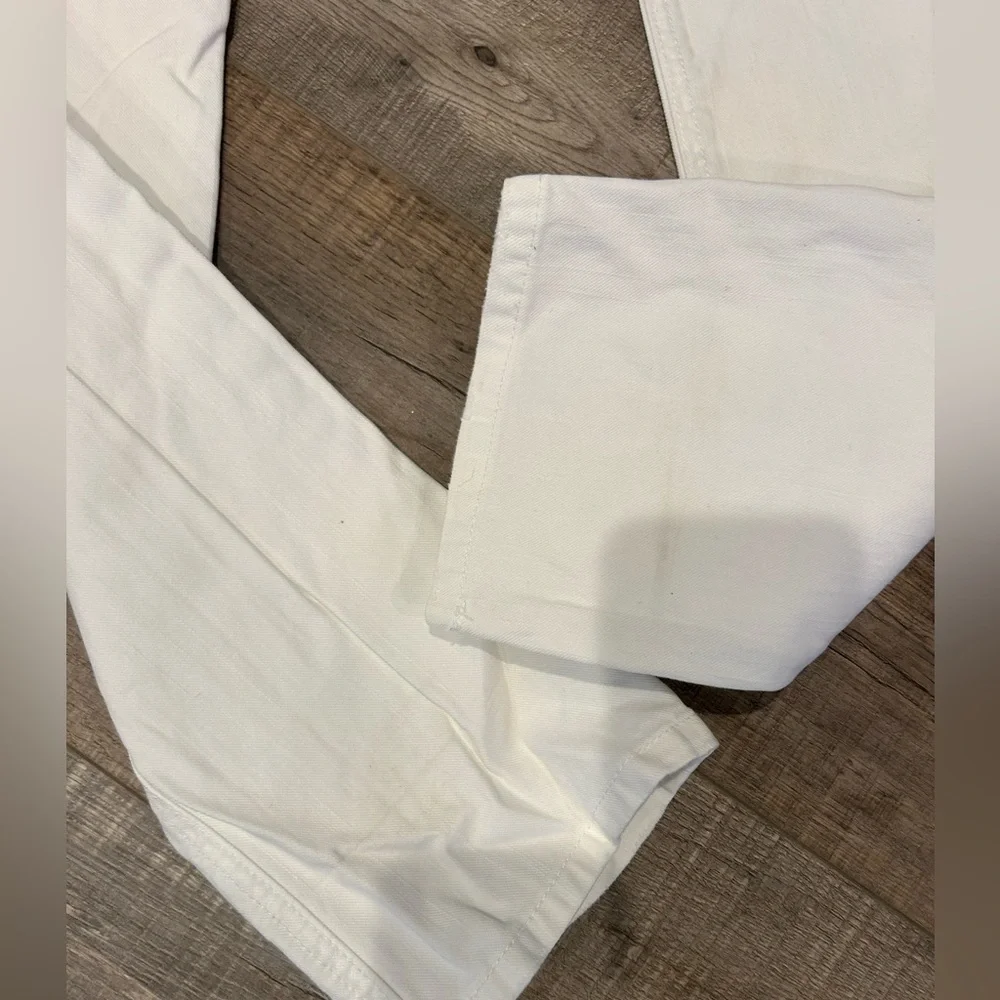 CAbi jeans size 2, white denim - Picture 2 of 8